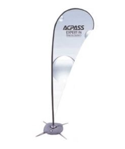 علم دمعة طباعة وجهين